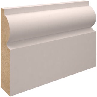 primed mdf torus architrave 18 by 68mm