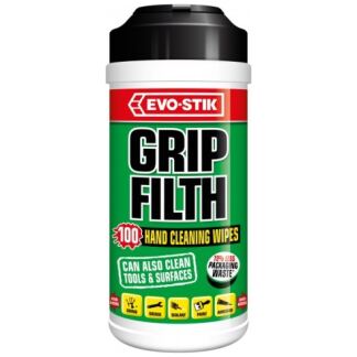 evo stik grip filth cleaning wipes pack of 100