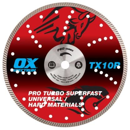 OX Spectrum Superior Turbo Circular Diamond Blade TX10R