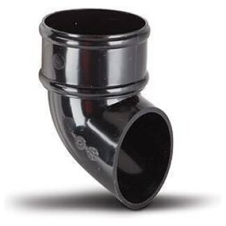 polypipe round downpipe shoe 68mm black