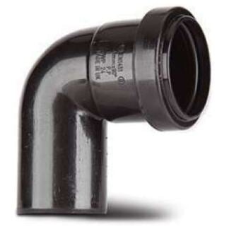 polypipe push fit swivel bend 91.25° black