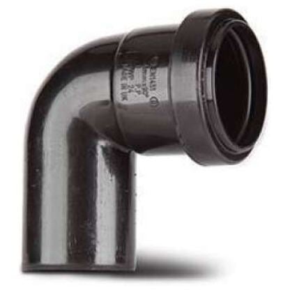 polypipe push fit swivel bend 91.25 degrees black