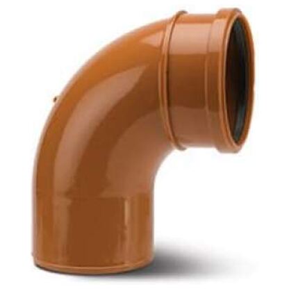 polypipe single socket bend 87.5° 110mm