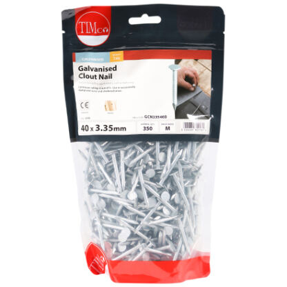 Timco Galvanised Clout Nails