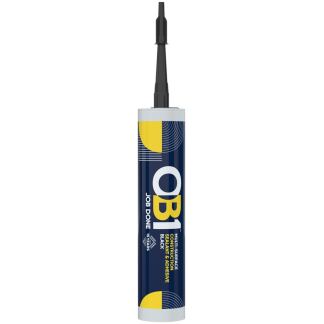 OB1 Multi-Surface Construction Sealant Adhesive 290ml black