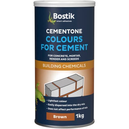 Bostik Cementone Colours for Cement 1kg Russet Brown
