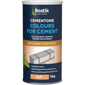 Bostik Cementone Colours for Cement 1kg Buff