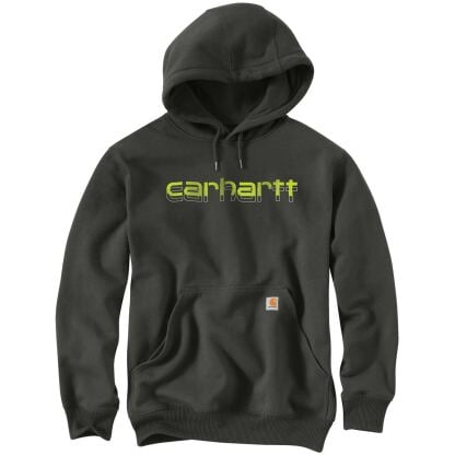 carhartt rain defender graphic sweatshirt in peat