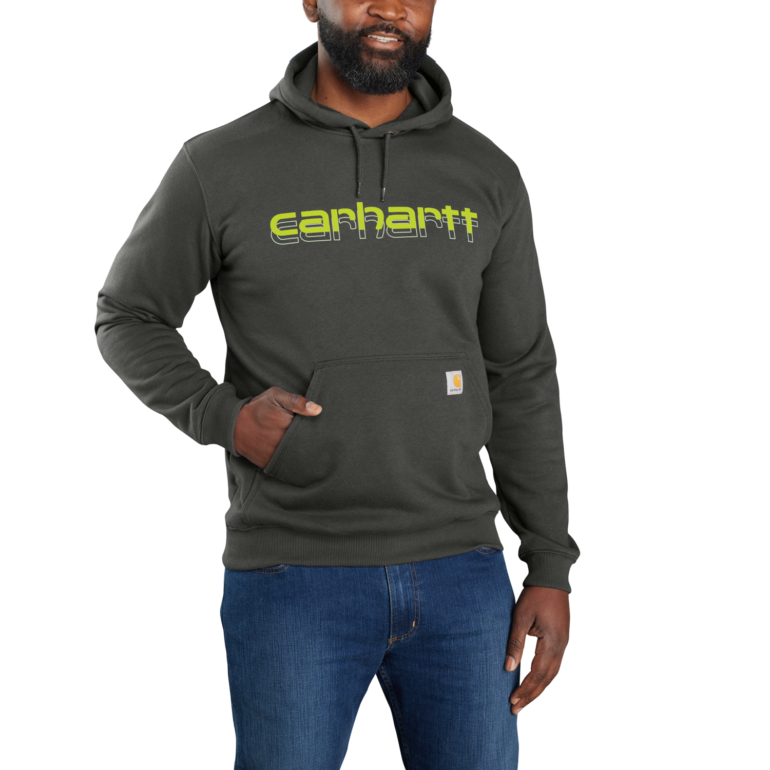 Carhartt Rain Defender Graphic Sweatshirt – Peat – M Markovitz Limited