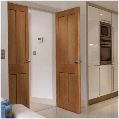 J B Kind Rushmore Oak Internal Door