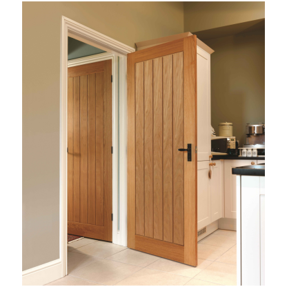 J B Kind Thames Original Oak Internal Door - Unfinished