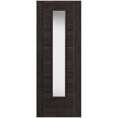 J B Kind Tigris Cinza Glazed Laminate Internal Door