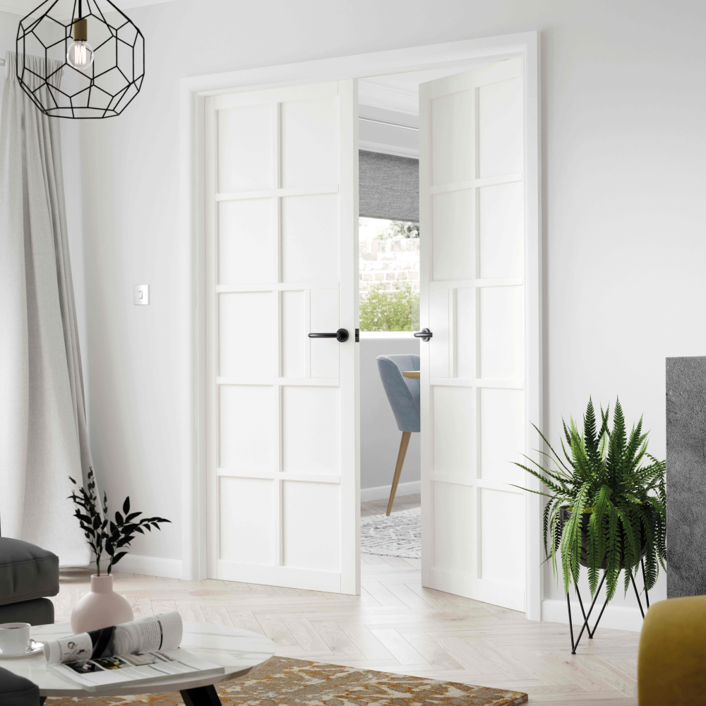 J B Kind Plaza White Internal Door – M Markovitz Limited