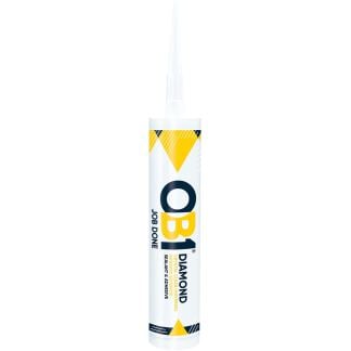ob1 multi surface construction sealant and adhesive 290ml crystal clear