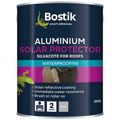 Bostik Aluminium Solar Protector For Roofs - 5L Silver