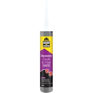Good and Proper Decorators Caulk and Filler - 300ML White