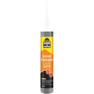 Good and Proper Instant Paintable Caulk - 300ML White