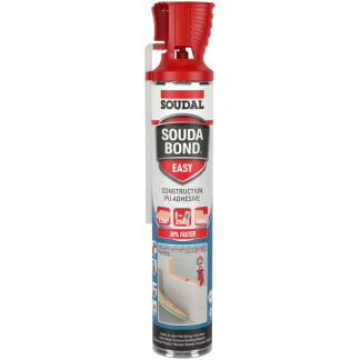 Soudal Soudabond Easy Heavy Duty PU Adhesive - 750ML With Genius Gun