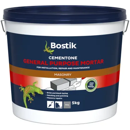 Bostik Cementone General Purpose Mortar - 5KG Grey