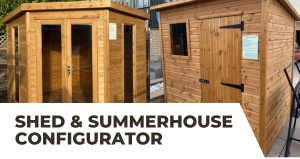 Shed + Summerhouse Configurator