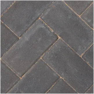 Bradstone Driveway Block Paving - 200 x 100 x 50mm Charcoal